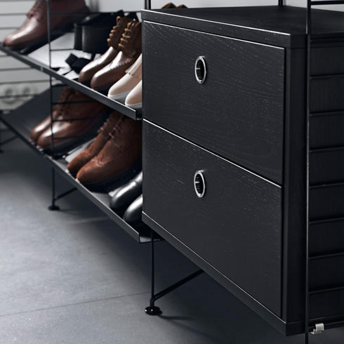 String System Cabinet 2 Drawers / 58x30cm